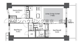 コンフォリア成増グリーンサイドの物件間取画像